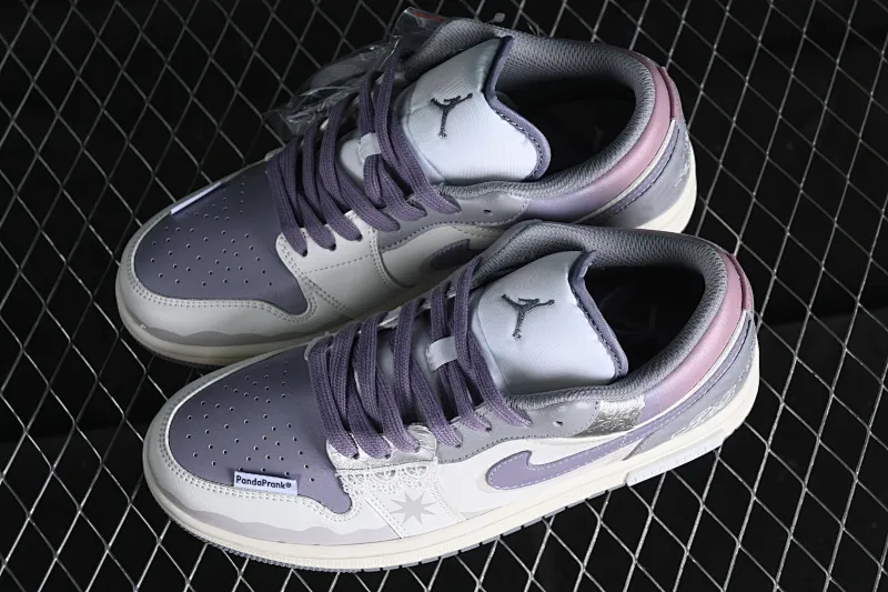 All categories Air Jordan Jordan series basketball shoes Air Jordan 1 Low Air Jordan 1 Low AJ1 Joe 1 Panda Prank Modern Wei Realm Gray Series Medal of the Rose Low-top cultural retro basketball shoes 553560-053
